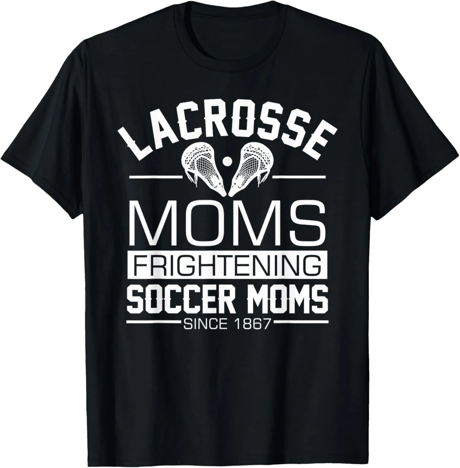 Frightening Soccer Moms LAX for moms women T-Shirt reveal smelter Lacrosse Moms 