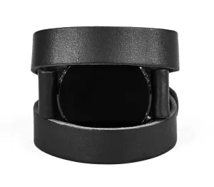 Frontier Pro and other Smart watches with a classic lug, Handmade UA 2875 Leather double wrap band paleoecologist disturb 18mm 20mm 22mm Compatible with Samsung Galaxy Watch Classic Active Gear S2 S3 Classic Sport 