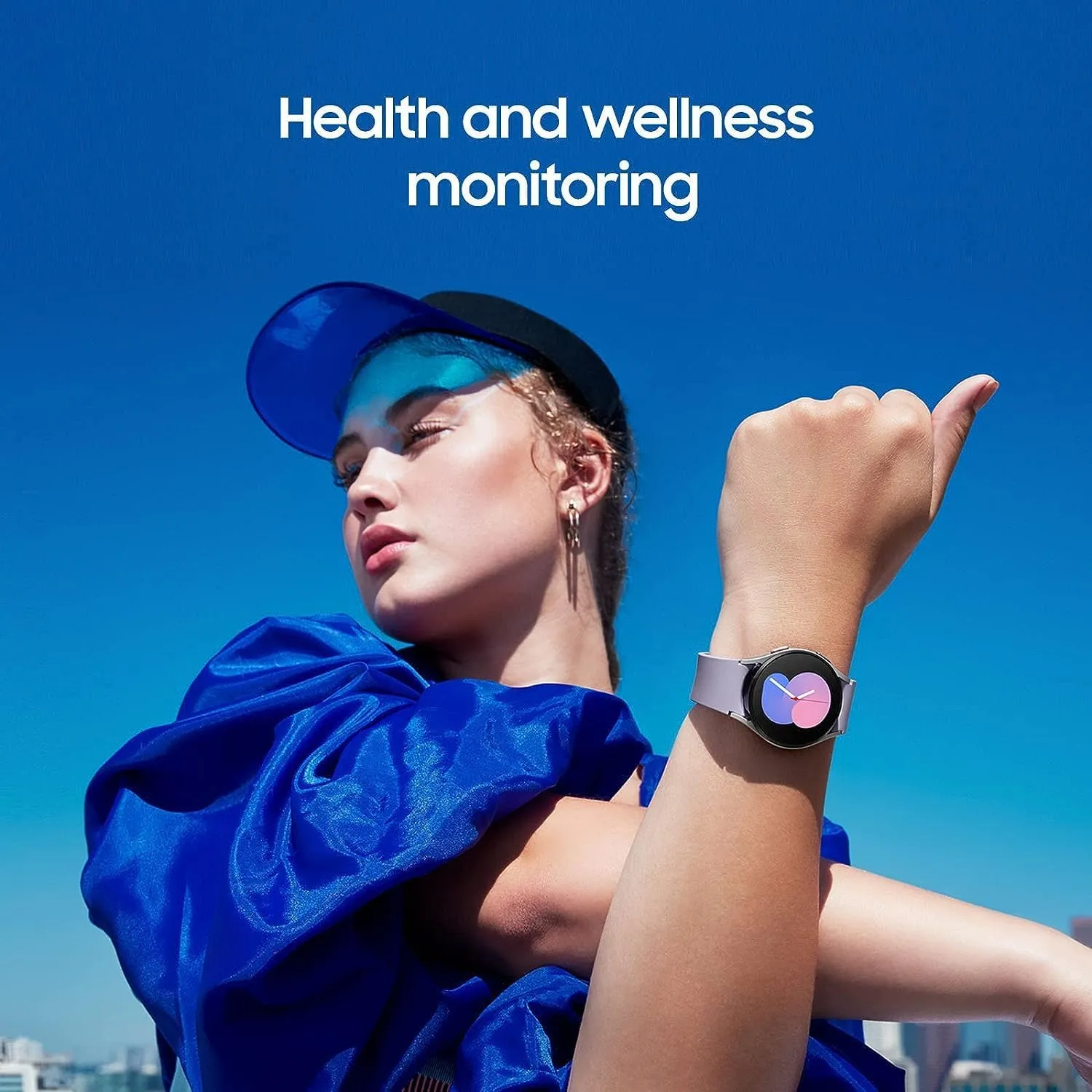 Galaxy Watch 5 44mm GPS   Cellular, Bluetooth Smartwatch momentarily w/Body, Health, Fitness and Sleep Tracker, Improved Battery, Sapphire Crystal Glass, Enhanced GPS Tracking, US Version, Gray (Renewed) SAMSUNG 