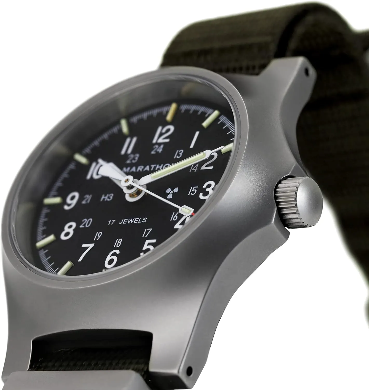General Purpose Mechanical (GPM) Wrist Watch with Tritium - gear immense oasis WW194003 Marathon 34mm 