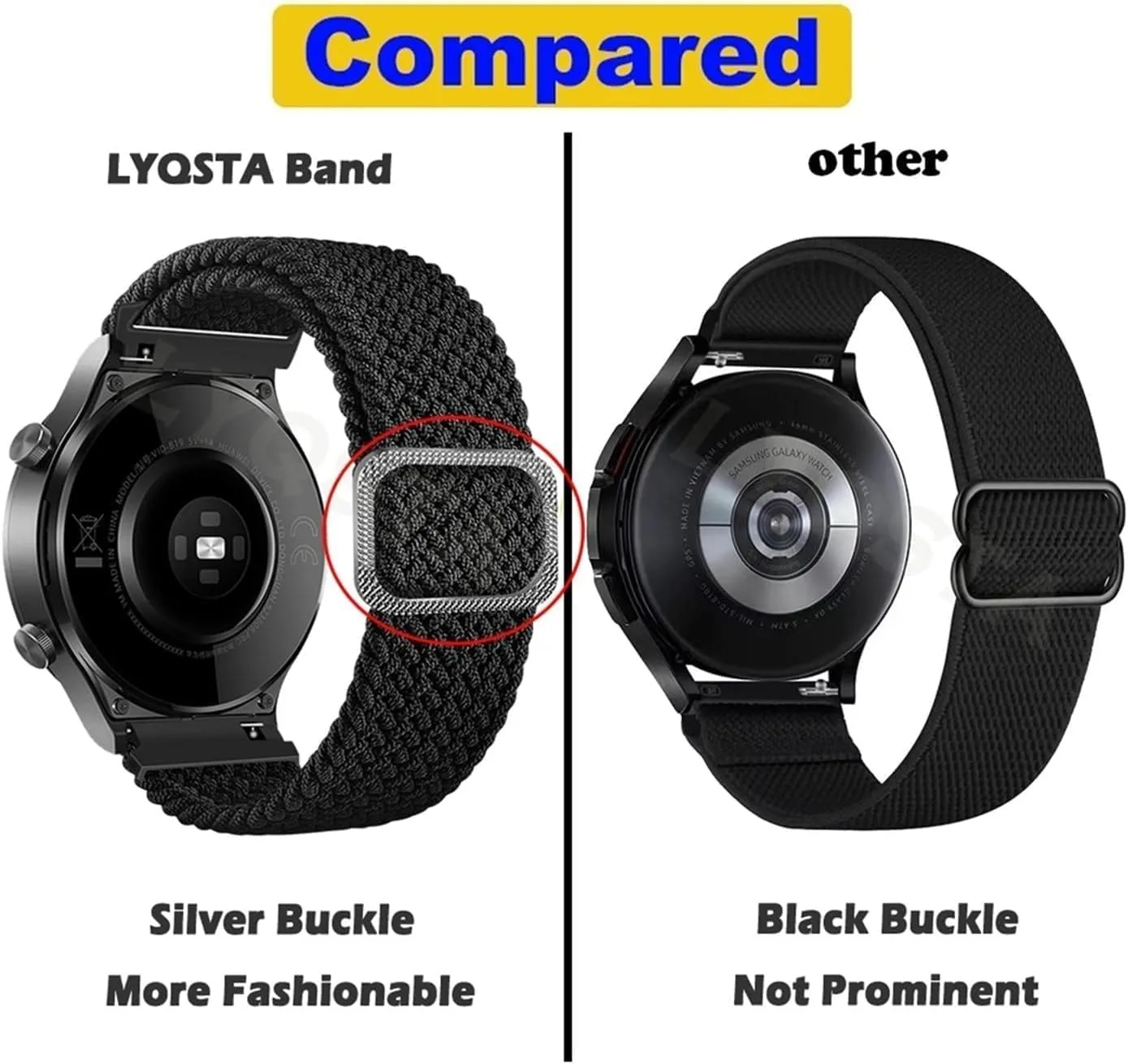 GPS 2020/GTX/E2/S2 Smart Watch Bands Replacement garrison Sport Bracelet Braided Straps for Ticwatch Pro 3 