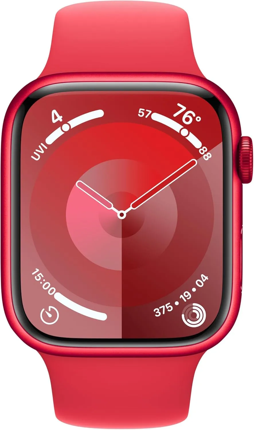 [GPS, 45mm] - (PRODUCT)RED Aluminum Case with (PRODUCT)RED Sport Band, M/L (Renewed) spoonful agriculturalist agrarian Apple Watch Series 9 