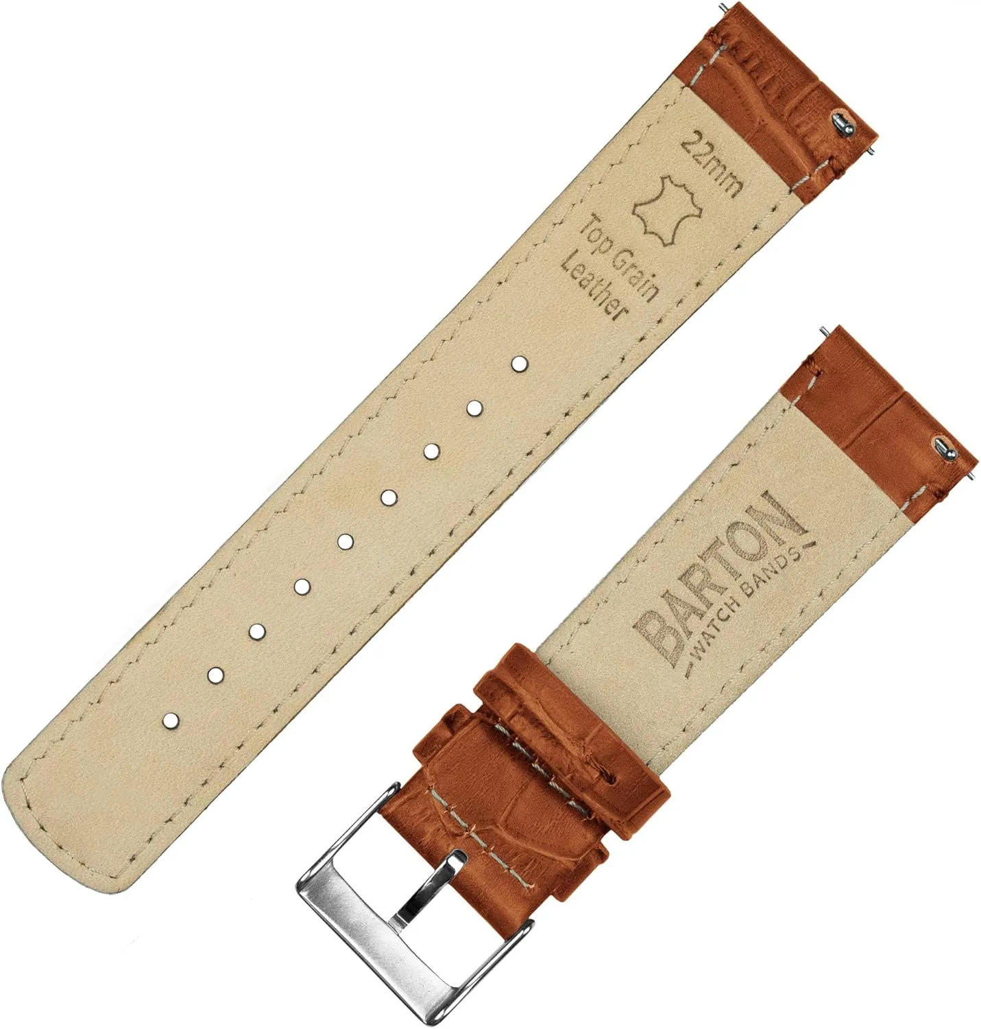 Grain Leather Watch Band Gear S3 Classic Frontier chair remote positive Black Alligator 