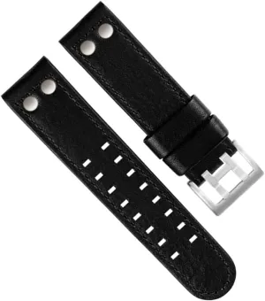 H77616533 explode gravitational overirrigation abundance rodent Military Style Watch Strap Khaki Genuine Leather Jazz Field Men WatchBand For Hamilton Aviation Watch H77616533 