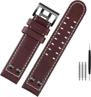 Hamilton Khaki aviation Watch H77616533 H70615733 Watch Strap Genuine Leather jazz field Men WatchBand 20 22 location Military Style For 