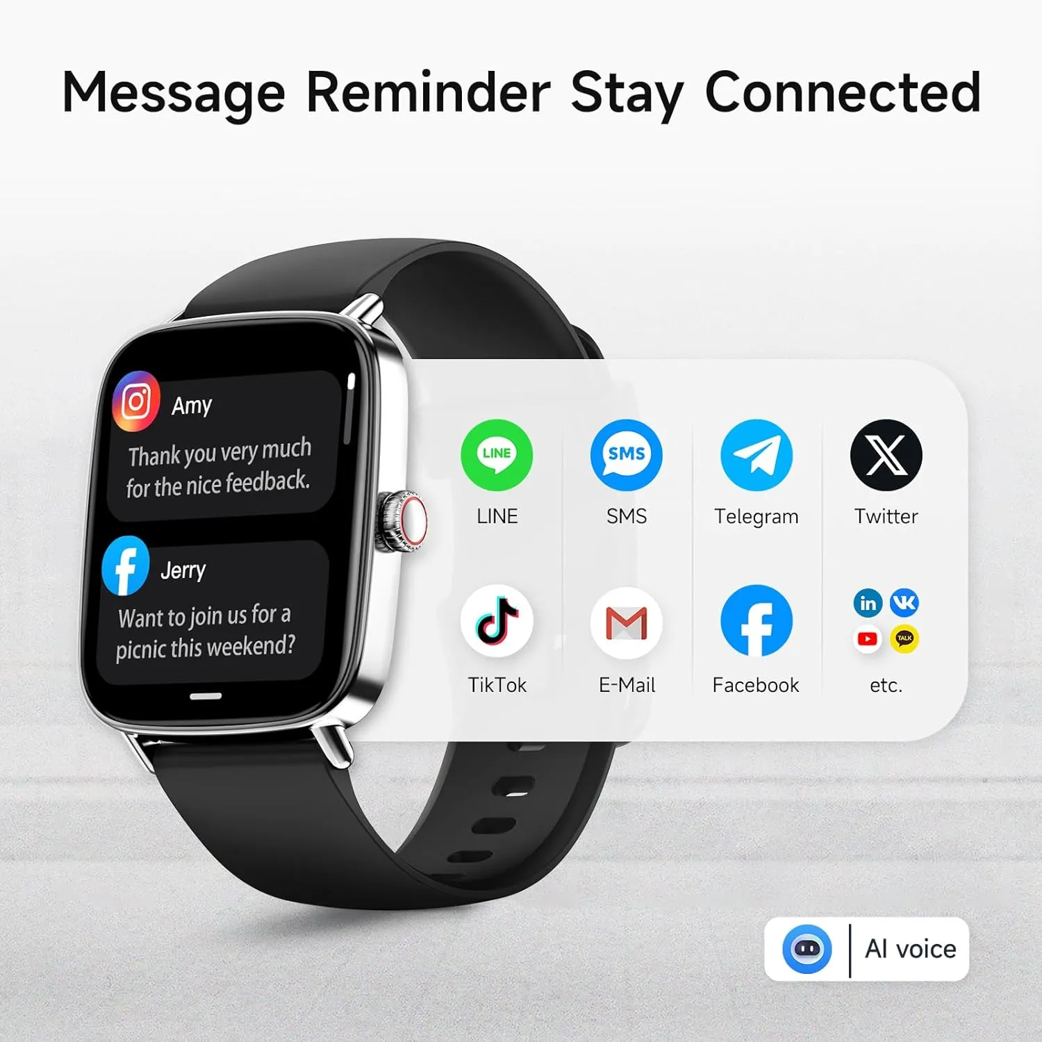 HD Smartwatch for Men Women (Answer/Make Calls), 100  Sport Fitness Watch with Heart Rate/Sleep/SpO2 Monitor, IP68 Waterproof Reloj Inteligente Compatible iPhone/Samsung/Android Smart apart Watch, 1.85" 