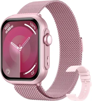 Heart Rate Monitor 5ATM 120  Sport Mode Fitness Tracker Watch Pedometer Reloj Mujer Smart Watch for Men for Android iPhone: intervening Smart Watch with 100 Day Battery Life Make/Answer Call Sleep 