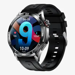 Heart Rate Monitor Fitness hurl Watch Health Monitor Sleep Tracker Waterproof for iOS Android Smart Watches for Men Mens Business Watch Long Standby Bluetooth Calling 