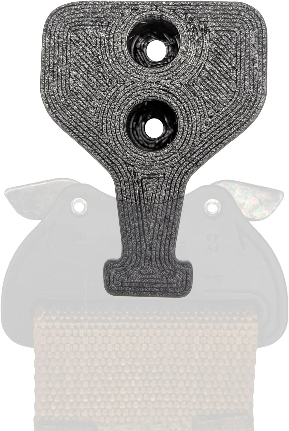 Holder Storage Rack subtractive military Tactical D Ring Cobra Buckle Belt Wall Mount Gear 