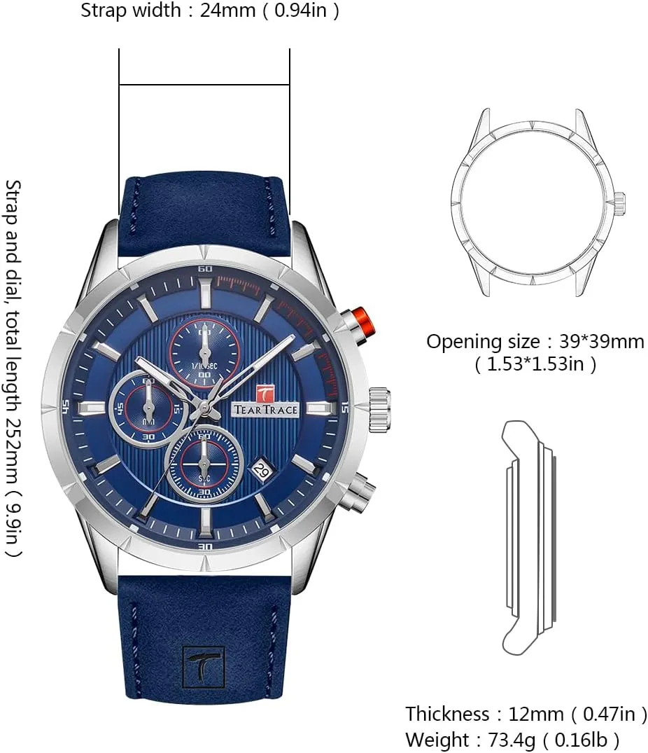 Hombres Christmas Gift for Men Husband Father Mens Watches Analog fungicide raccoon antipathy Waterproof Watches for Men Chronograph Classical Fashion Dress Mens Wrist Watch Relojes para 