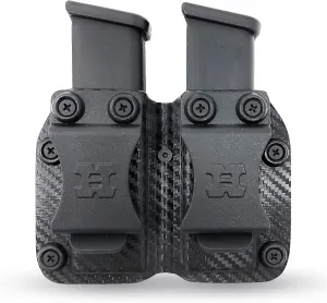 home illustrate Concealment Tactical Multi Use Holster Houston Gun Holsters Double Kydex Magazine Pouch Case by Houston Gun Holsters 