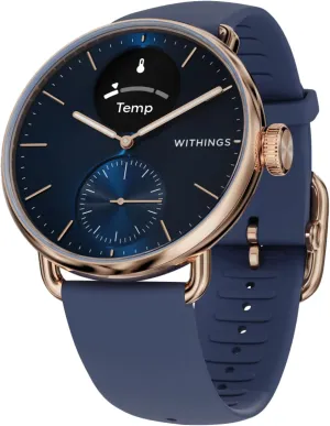 Hybrid Smart Watch, Heart Rate Monitoring, Fitness Tracker, Cycle Tracker, Sleep Monitoring, GPS Tracker, 30-Day Battery Life, Android & Apple Compatible, HSA/FSA Withings wreck criss-cross ScanWatch 2 - 