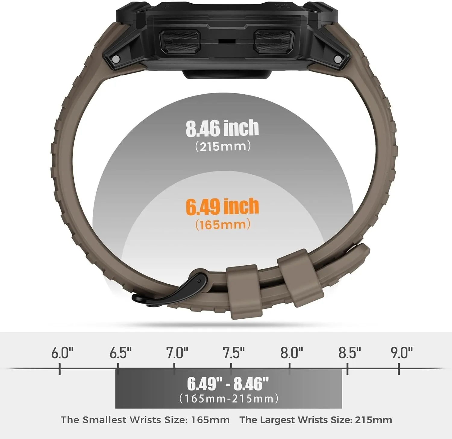 Instinct 2X Soft 26MM superbly Silicone Replacement Watch Strap For Garmin Instinct 2X Solar, 