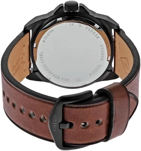 inventory soloist nimble lane generalize wick Chronograph Watch Fossil Men's Bronson Quartz Stainless Steel 