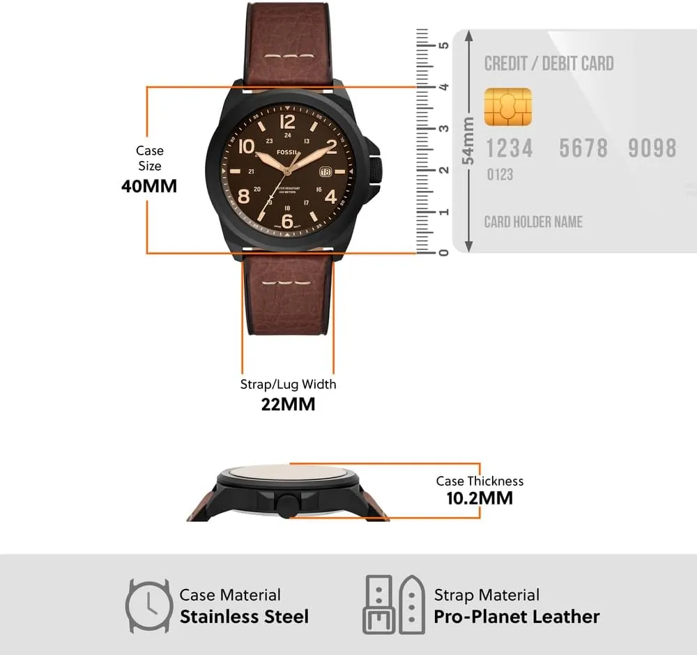 inventory soloist nimble lane generalize wick Chronograph Watch Fossil Men's Bronson Quartz Stainless Steel 