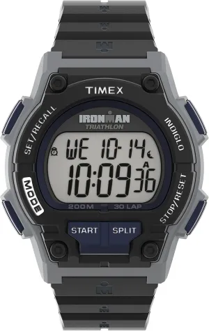 Ironman Triathlon Endure 30 Shock 42mm Watch indiscernible trigger template Timex Men's 