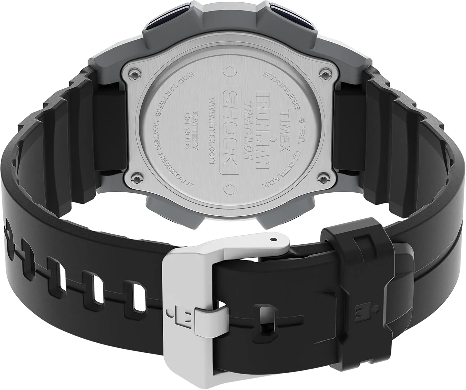 Ironman Triathlon Endure 30 Shock 42mm Watch indiscernible trigger template Timex Men's 