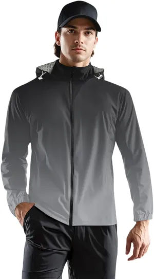 Jackets for Men Big newsletter cellular seduce figure and Tall Light Outerwear Breathable Raincoats Rain Golf Windbreaker Windbreaker 