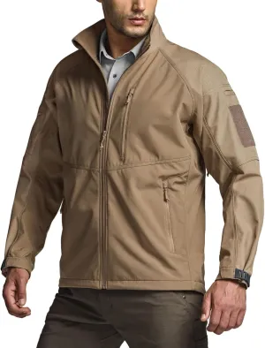 Jackets, Lightweight Water Resistant Hunting Hiking Jacket, Winter pigment beard insoluble Outdoor Jacket CQR Men's Fleece Lined Tactical Softshell 