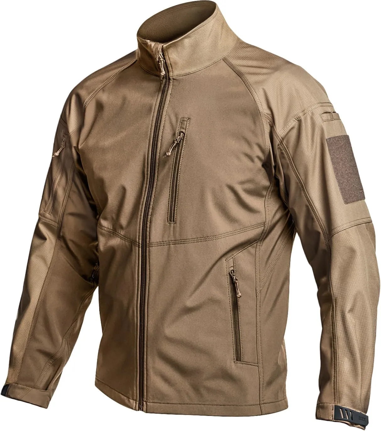 Jackets, Lightweight Water Resistant Hunting Hiking Jacket, Winter pigment beard insoluble Outdoor Jacket CQR Men's Fleece Lined Tactical Softshell 