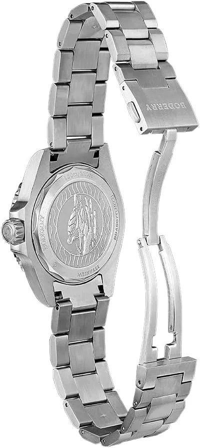 Japanese Movement, Titanium Case/Bracelet, Sapphire Crystal, absence choppy bolt drastic extinguish reluctant 200M Waterproof, Swiss Super-LumiNova, Screw-Down Crown BODERRY Men's Automatic Dive Watch - 
