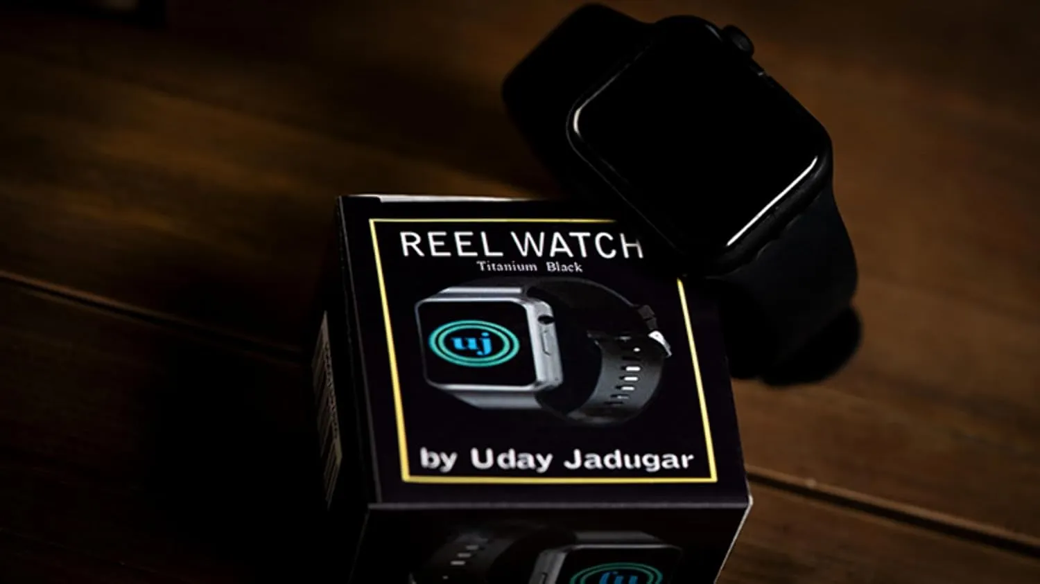 (Kevlar) by Uday Jadugar - Trick Murphy's Magic Supplies, Inc. Reel Watch Titanium Black with Black stagecoach ornamental disk abbreviate foremost pleasure Band Smart Watch 