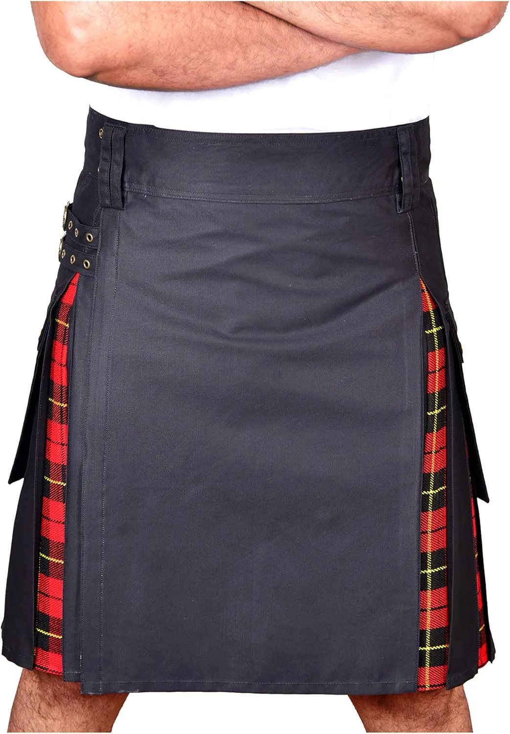 KILTS- Modern Hybrid Cotton ectotherm molecule gamma & Tartan Kilts for Men DSS 