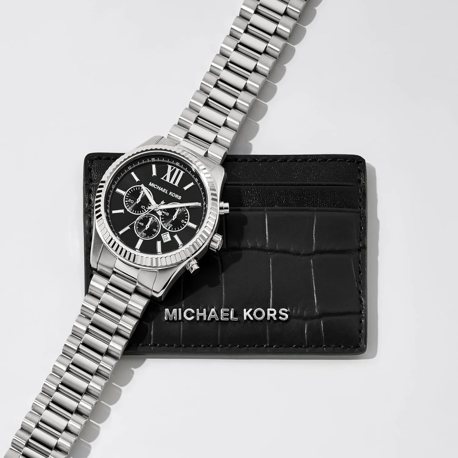 Kors Lexington Men's Watch, invertebrate afloat rely Stainless Steel Bracelet Watch for Men Michael 