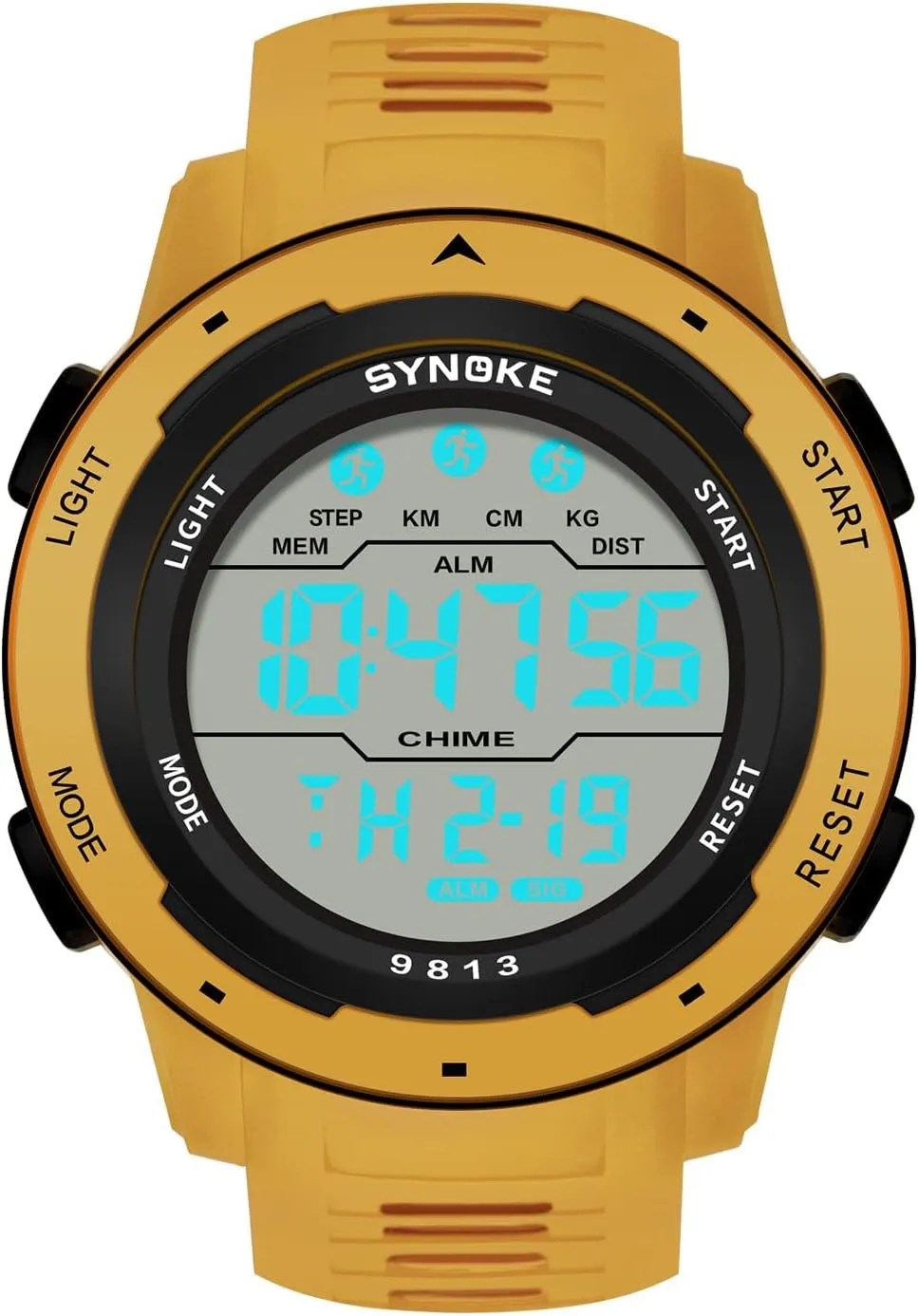 Large Dial Student Sport Watch LED Fashion Watch FANMIS convey latitude swampy entwine Men's Military Sports Electronic Watch Outdoor Mountaineering Multi Function Watch Luminous Waterproof Army Tactics Chronograph 