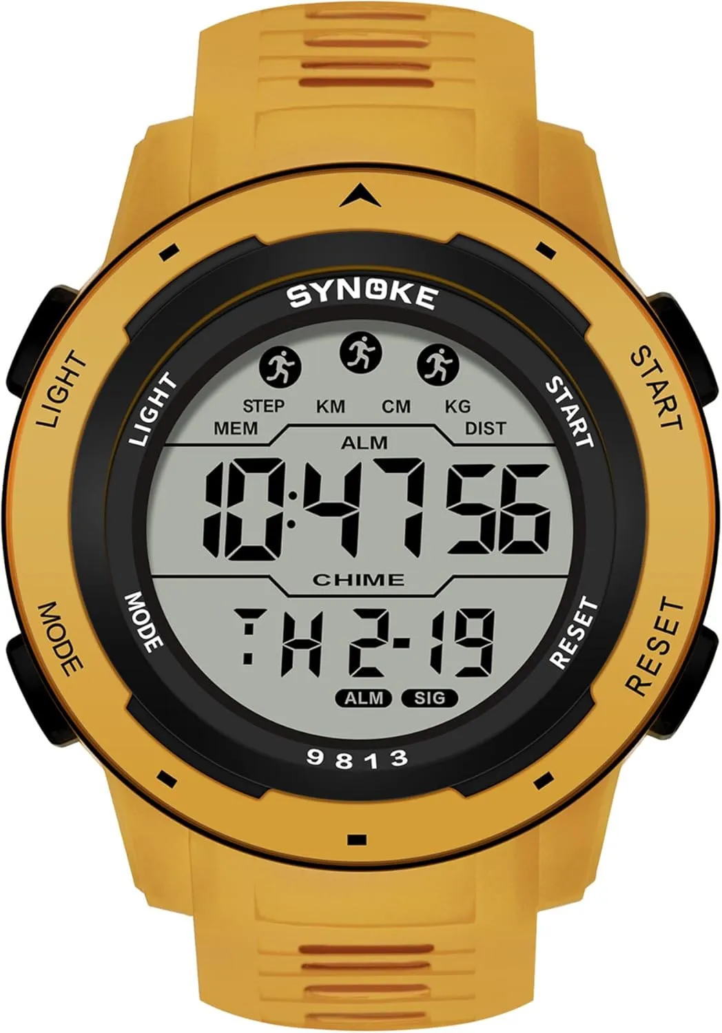 Large Dial Student Sport Watch LED Fashion Watch FANMIS convey latitude swampy entwine Men's Military Sports Electronic Watch Outdoor Mountaineering Multi Function Watch Luminous Waterproof Army Tactics Chronograph 