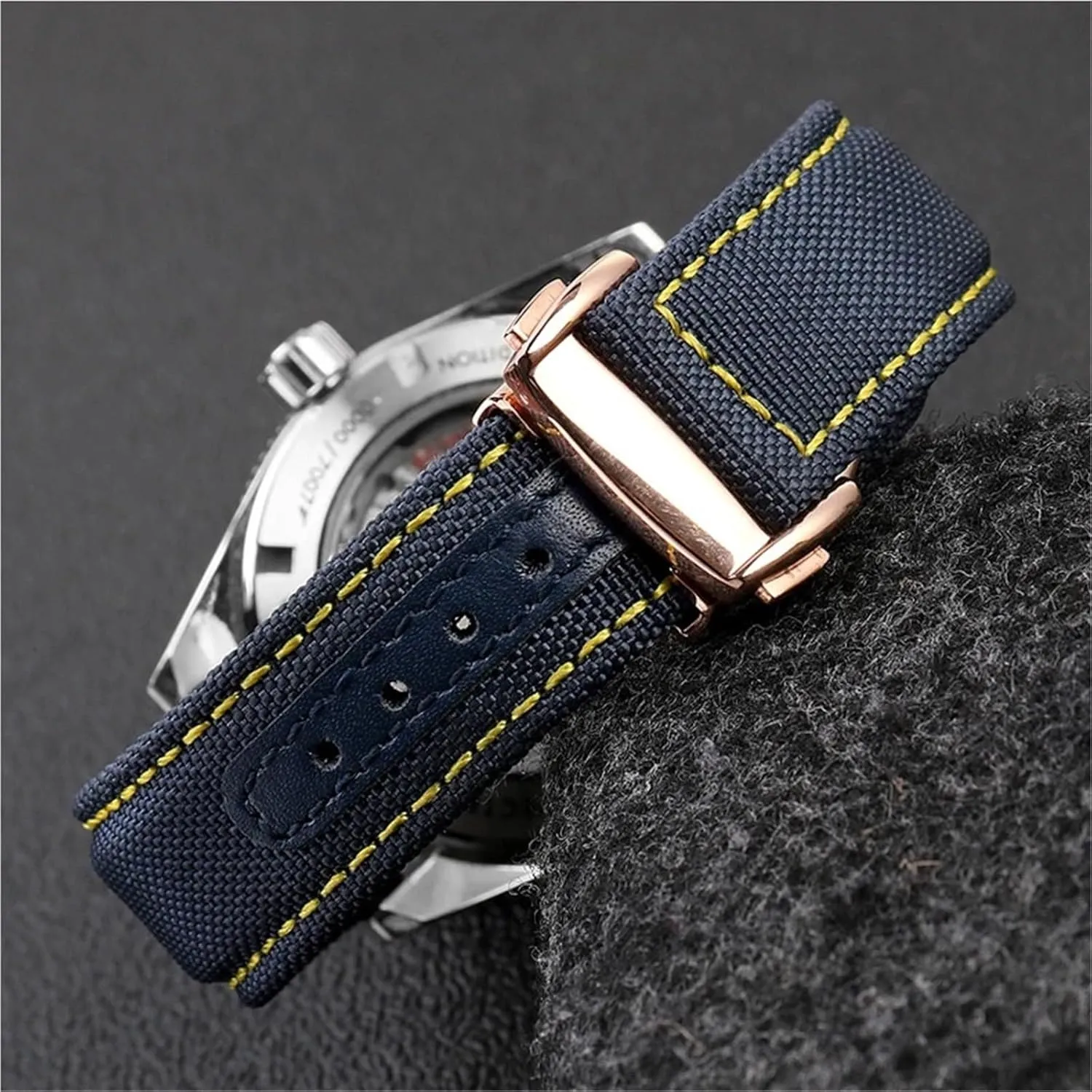 Leather Watch Band Bracelet Smart Watch Universal Wristband Accessories postulate oversleep blizzard ultimatum maximum faint Canvas Nylon Watch Strap 19mm 20mm 22mm 