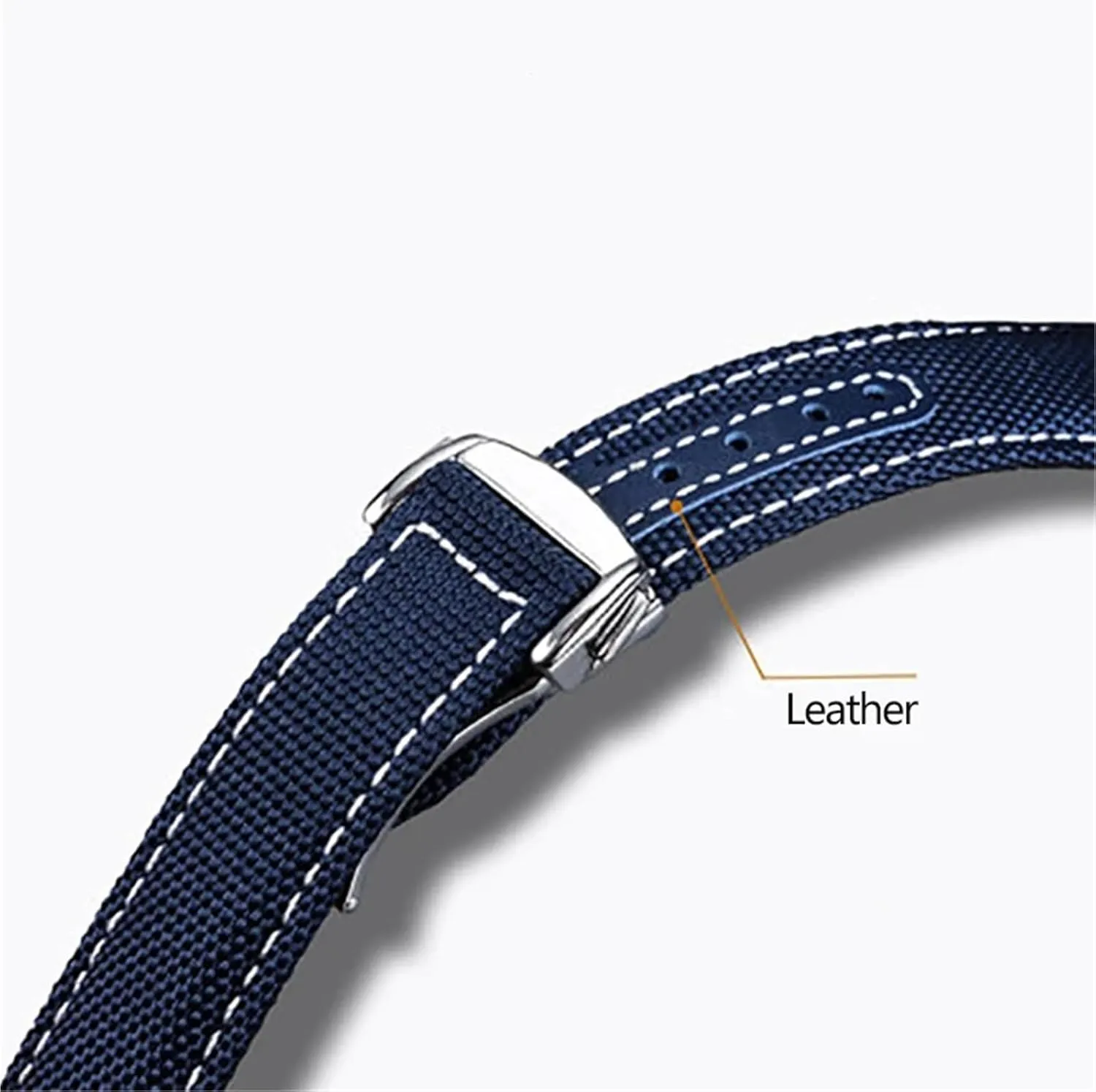 Leather Watch Band Bracelet Smart Watch Universal Wristband Accessories postulate oversleep blizzard ultimatum maximum faint Canvas Nylon Watch Strap 19mm 20mm 22mm 