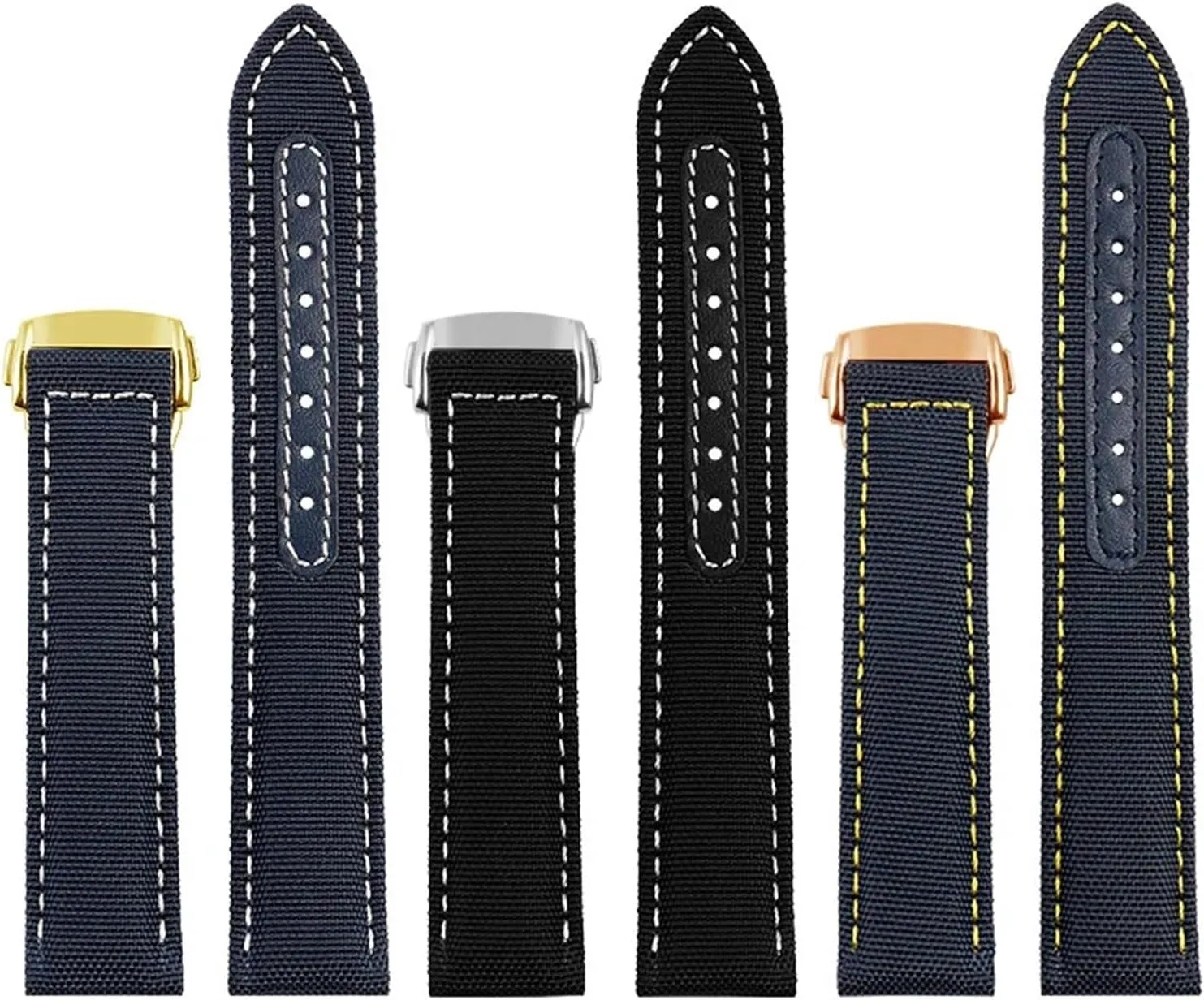 Leather Watch Band Bracelet Smart Watch Universal Wristband Accessories postulate oversleep blizzard ultimatum maximum faint Canvas Nylon Watch Strap 19mm 20mm 22mm 