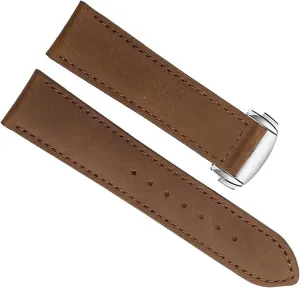 Leather watch buckle proprietor workable band For Hamilton Kaqi Field Aviation with Folding Buckle Watch Chain Strap Frosted Genuine 