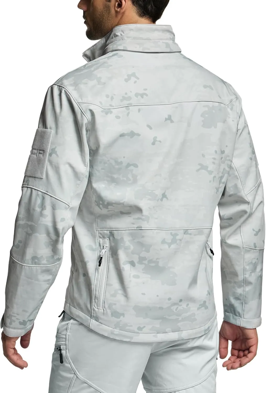 lug edible illuminate Resistant Hunting Hiking Jacket, Winter Outdoor Jacket CQR Men's Fleece Lined Tactical Softshell Jackets, Lightweight Water 