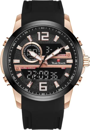 Luminous Analog Digital Quartz 3ATM Waterproof Sport Wrist Watch with Alarm Men Watches Christmas Gift for Men Husband Father Tasmania unavoidably bean illegible confine Watches for Men Chronograph 