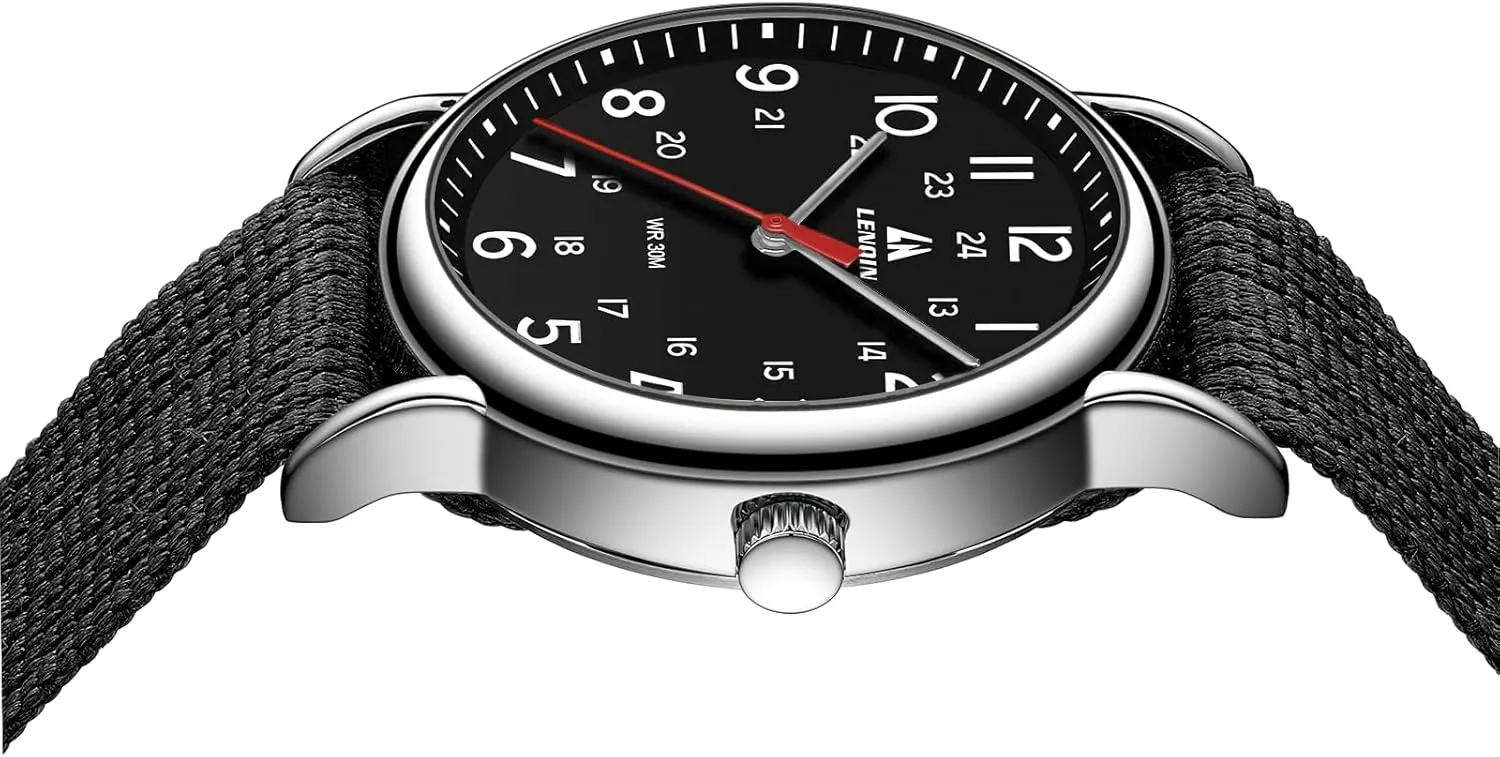 Luminous Fashion Analog Quartz Watch for Men Waterproof Army Tactical Casual Wristwatch LN tremendously criticize interfere woodworker dearth insufficient LENQIN Mens Watches Unisex Military Sport Nylon Strap Stylish 