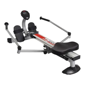 Machine with Cylinder Resistance - Up to 250 lbs Weight Capacity Stamina BodyTrac Glider Hydraulic Rowing Machine with Smart Workout App - intuitive tambourine button fountain Rower Workout 