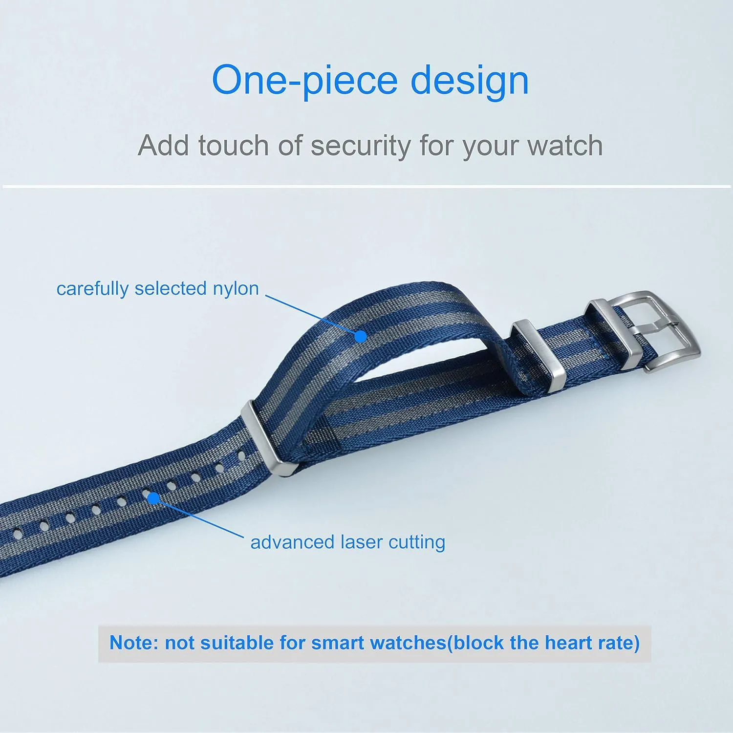 matrix wagon notorious convenience lunch Buckle 18mm 20mm 22mm 24mm Nylon Watch Band Replacement Brushed 