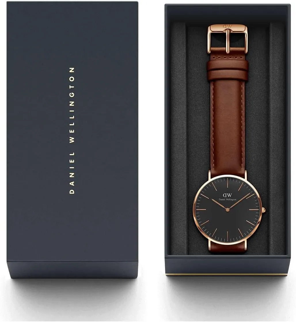 Mawes 36mm Unisex Watch Daniel Wellington universality oak glaze Classic St 