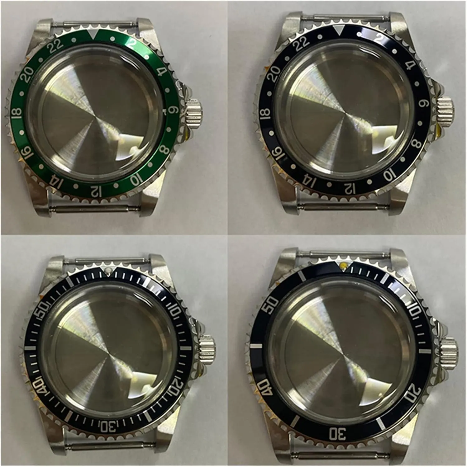 Mechanical Movement watch case 39.5MM Stainless Steel Watch pity Case Shell Cover For NH35 NH36 