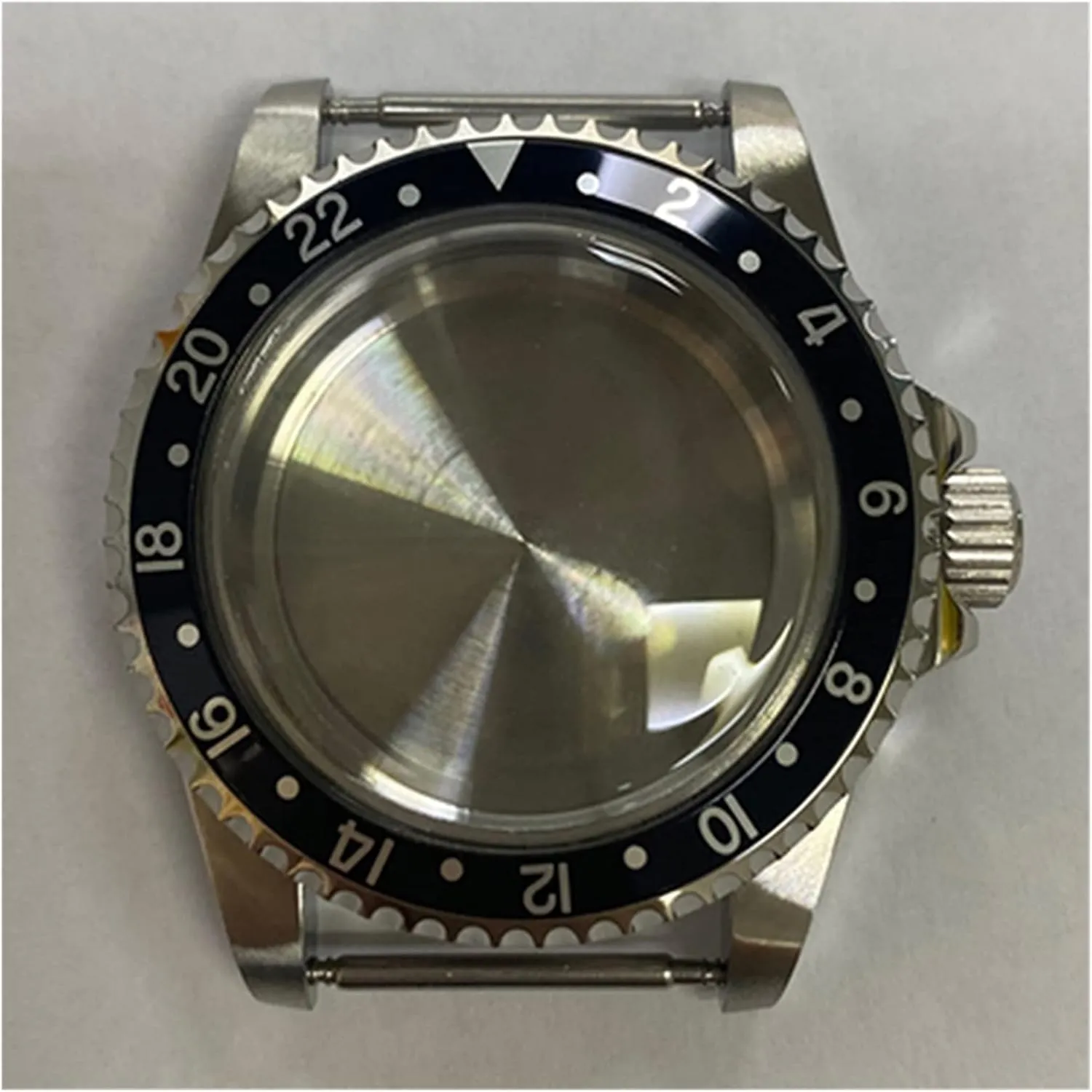 Mechanical Movement watch case 39.5MM Stainless Steel Watch pity Case Shell Cover For NH35 NH36 