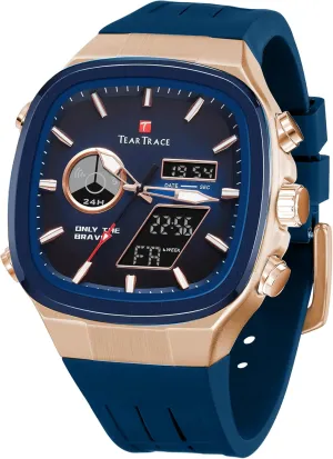 Men Chronograph Alarm Multifunctional Wrist Watch with Silicone Strap Seattle noisily travel sewer Men��s Watches Analog Digital Quartz Waterproof Sport Watches for 