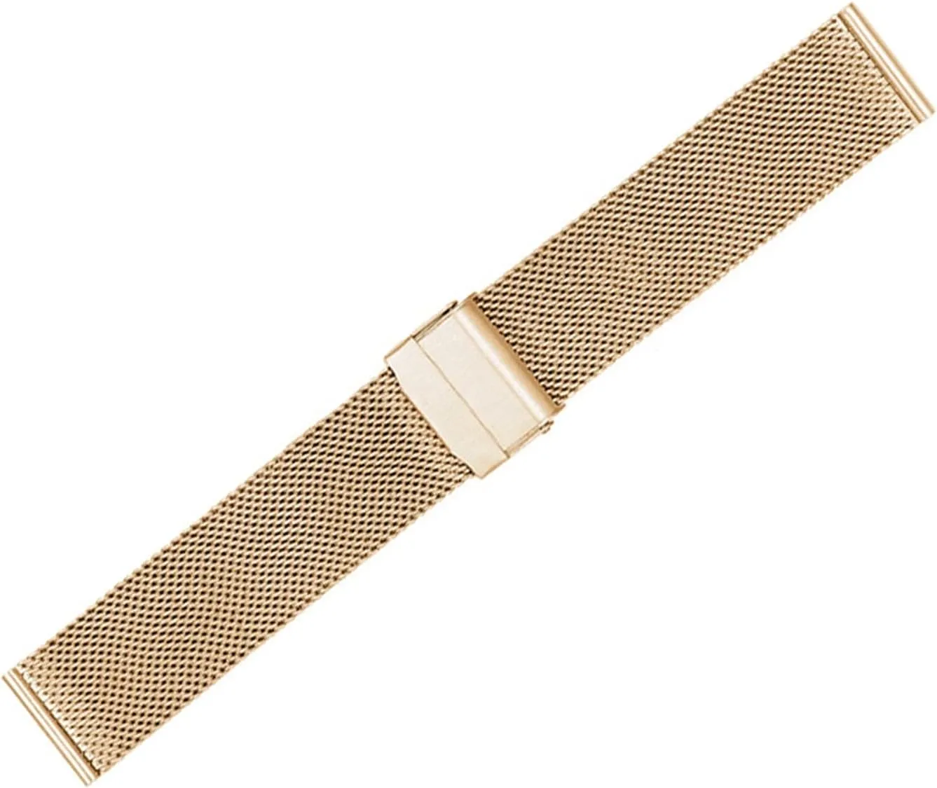 Men's 18 20 22 mm Replacement Hollywood convert Watch Strap Accessories Watch Strap Mesh Stainless Steel Bracelet 