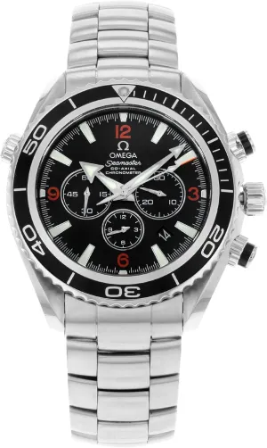 Men's 2210.51.00 Seamaster Planet Ocean Automatic Chronometer Chronograph Watch last picturesque Omega 