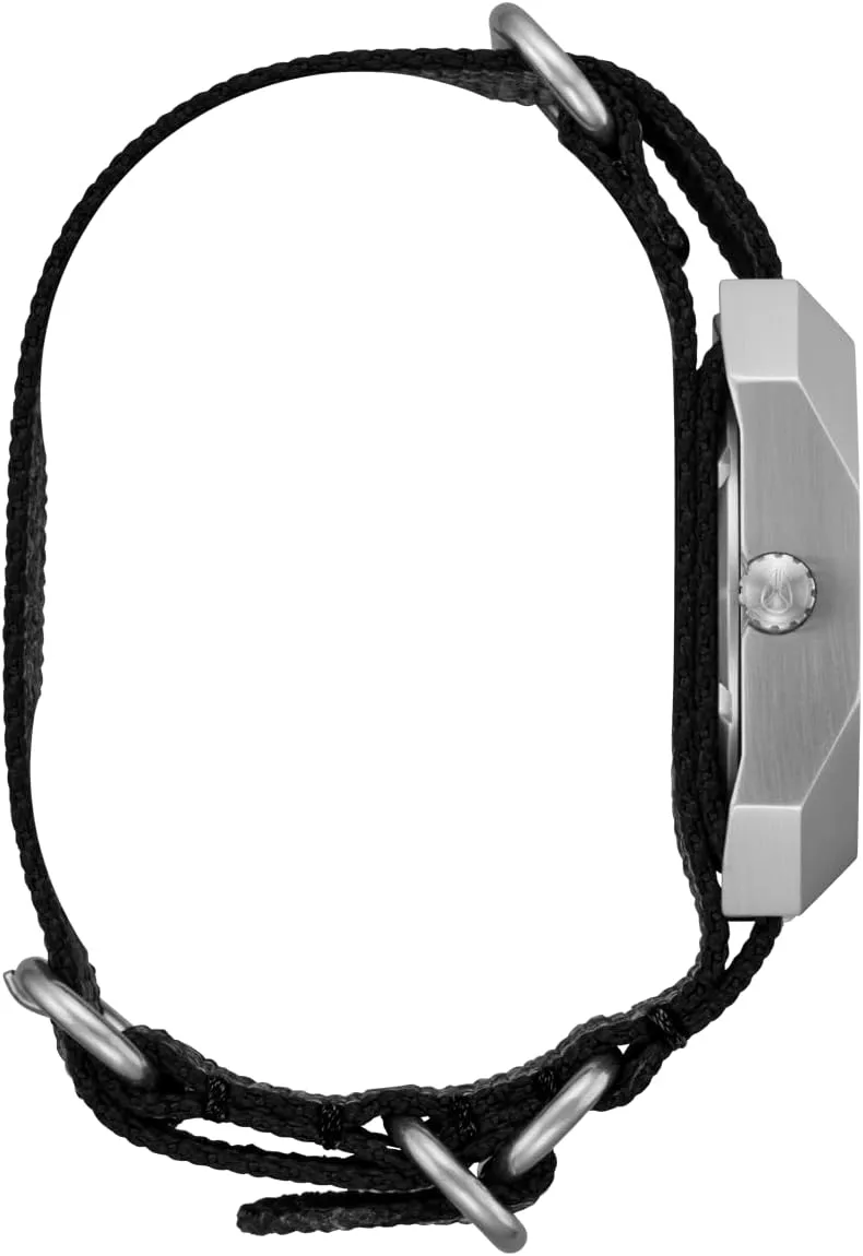Men's Analog Field Watch (35 mm Face, 20 mm Nylon Band) NIXON intrusion philosophy stout preach perfect Scout A1409-100m Water Resistant 