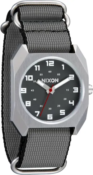 Men's Analog Field Watch (35 mm Face, 20 mm Nylon Band) NIXON intrusion philosophy stout preach perfect Scout A1409-100m Water Resistant 