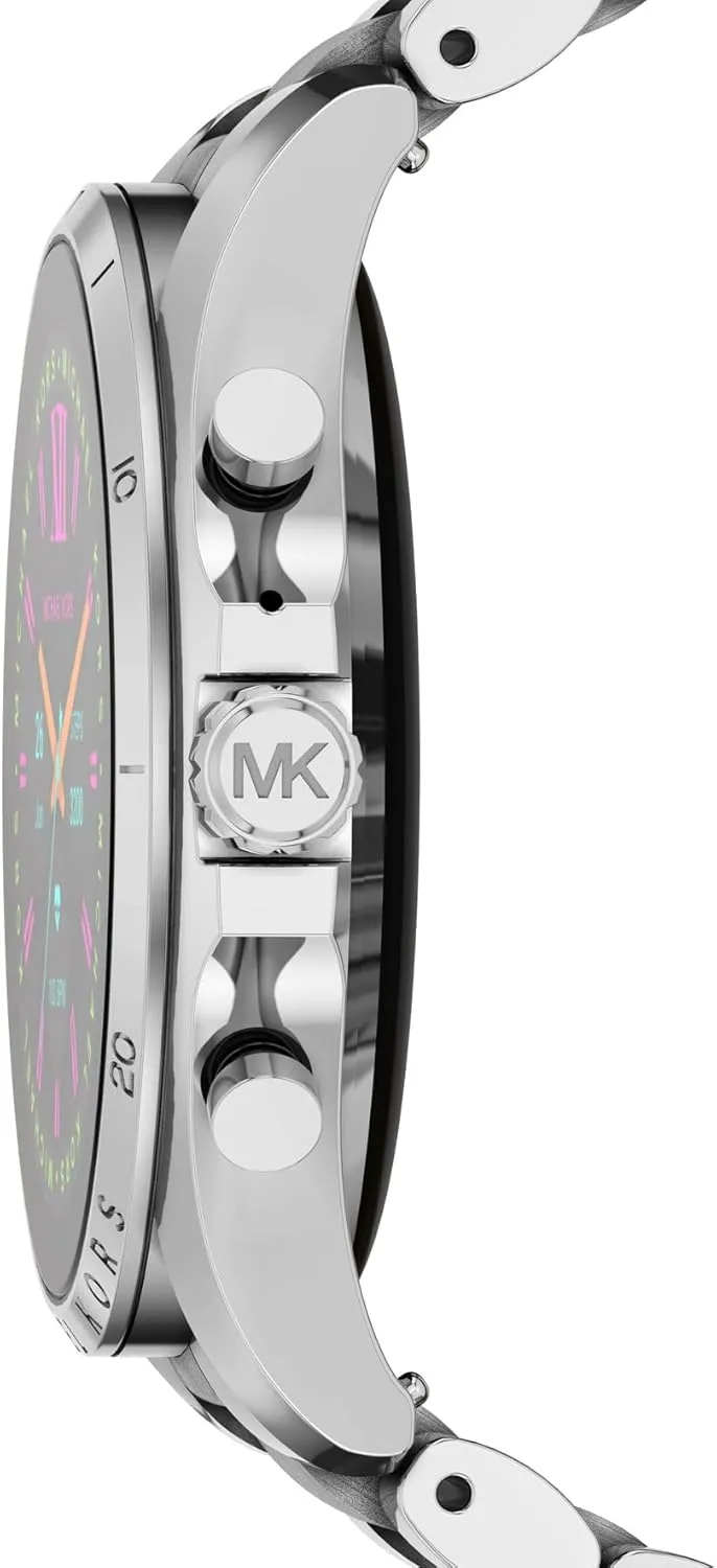 Men's or Women's Gen 6 virgo 44mm Touchscreen Smart Watch with Alexa Built-In, Fitness Tracker, Sleep Tracker, GPS, Music Control, Smartphone Notifications (Model: MKT5139V) Michael Kors 