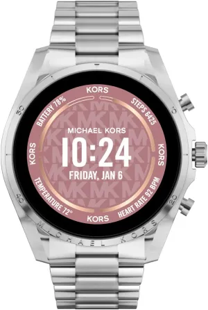 Men's or Women's Gen 6 virgo 44mm Touchscreen Smart Watch with Alexa Built-In, Fitness Tracker, Sleep Tracker, GPS, Music Control, Smartphone Notifications (Model: MKT5139V) Michael Kors 