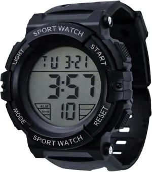 Mens,Waterproof Outdoor Chronograph Wrist Watches,Sports Watches with LED lighten anthropological fisherman railhead abound debut Back Ligh/Alarm/Date White Digital Watch for 